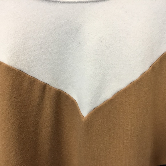 Torrid Super Soft Fleece Chevron Colorblock Sweatshirt Relaxed Fit Size 4X - Picture 7 of 10